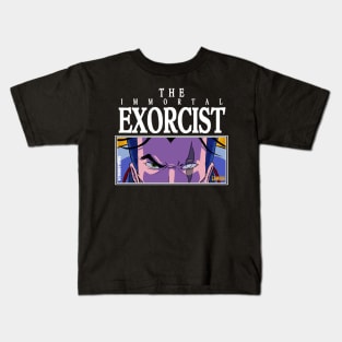 The Immortal Exorcist - Cursed Eye (black) Kids T-Shirt